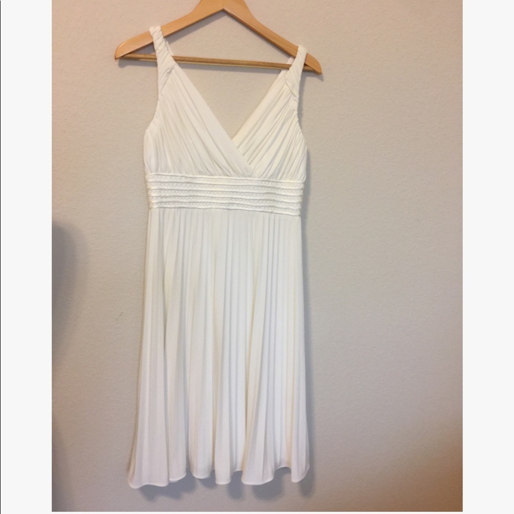 Suzy Chin for Maggy Boutique white Marilyn dress